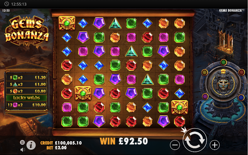 Gems Bonanza Stake.us slots